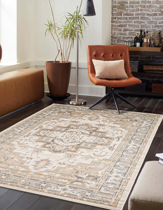 Carpette Katie ivoire - 8 pi 0 po x 10 pi 0 po   