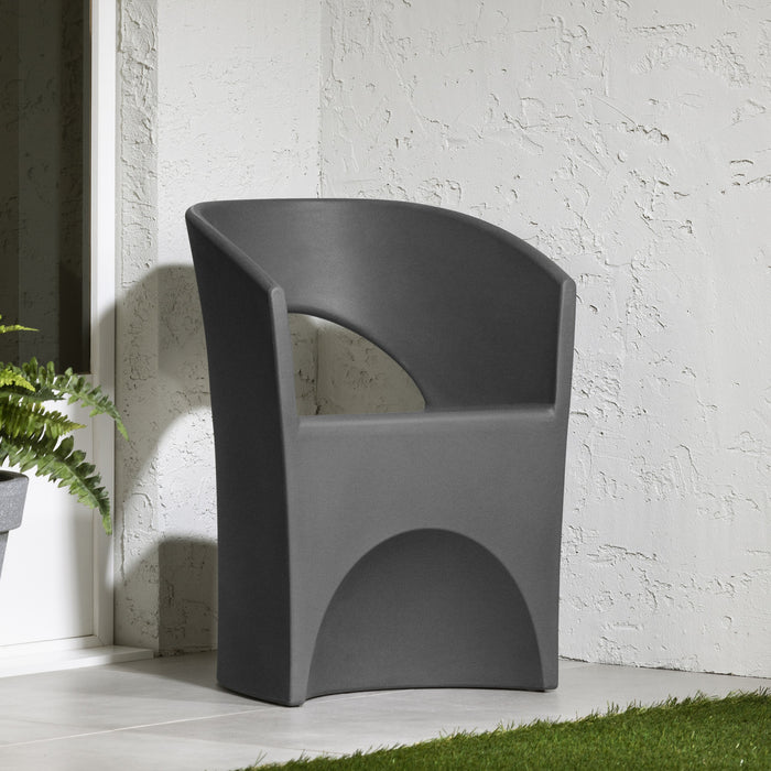 Dalya Fauteuil extérieur Gris foncé, de Meubles South Shore