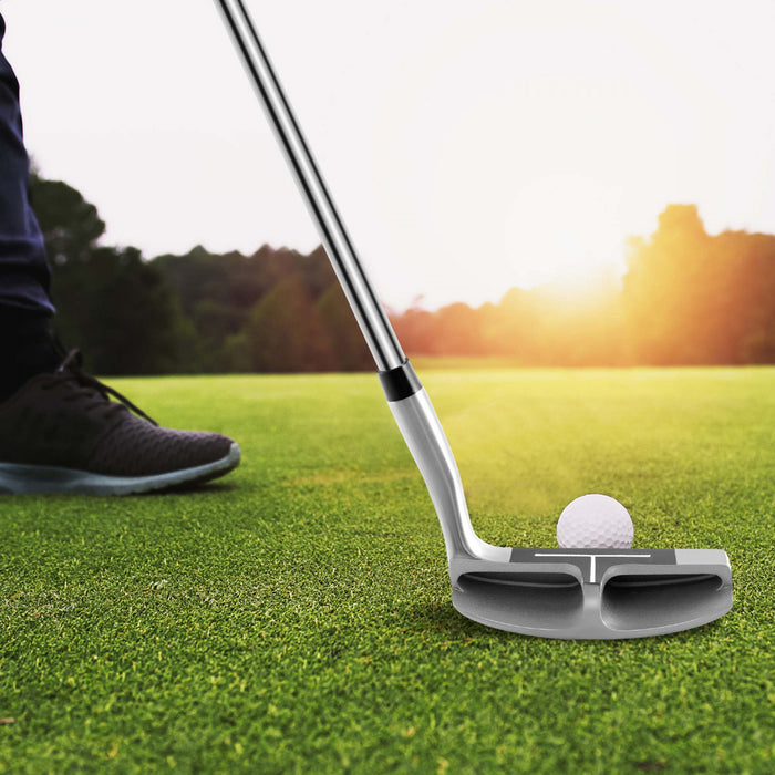 Ultimate Golf Chipper Droite Chipping Club En Acier Inoxydable Tete Battant Ligne D'aide
