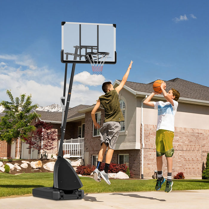 Soozier Cerceau De Basket-ball, Panier De Basket-ball Reglable De 5 A 10 Pi
