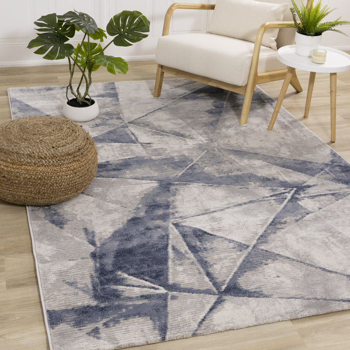 Carpette London d’aspect vieilli pour l’intérieur - 5 pi 3 po x 7 pi 7 po