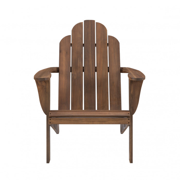 Chaise Adirondack pour la terrasse - brune