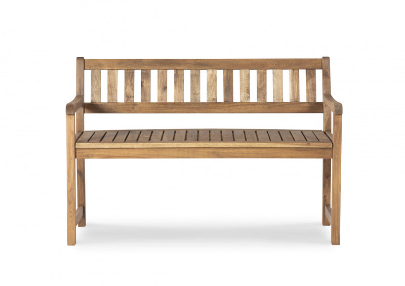 Banc Catalan pour la terrasse - teck
