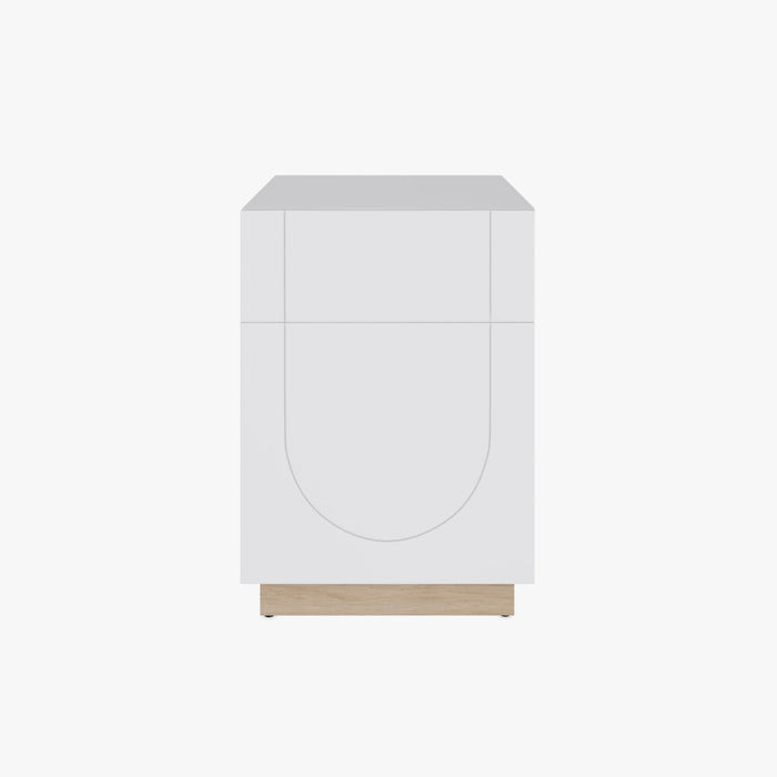 Table d’appoint Nauraa Nordika - blanche