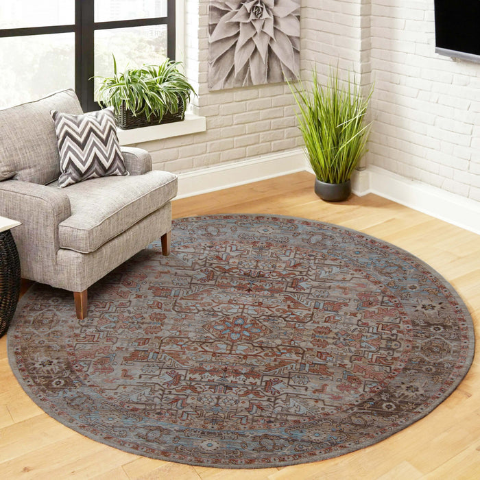 Tapis Traditionnel Bettina 5'0\" x en Multi