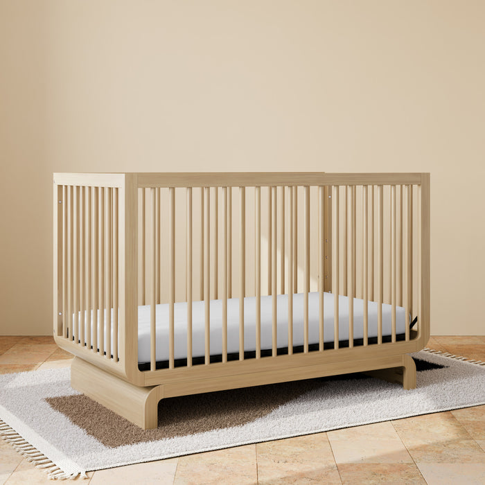 Storkcraft Santorini Lit de bebe convertible 5-en-1 - Bois clair