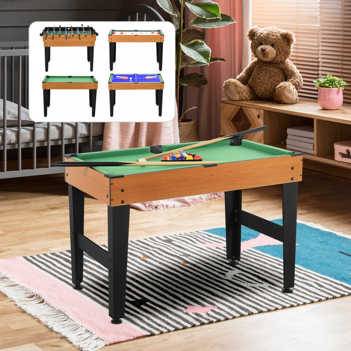 Soozier Table Multi-jeux, Billard, Hockey, Tennis De Table, Baby-foot