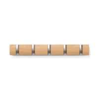 5 crochets muraux Flip de Umbra - naturels