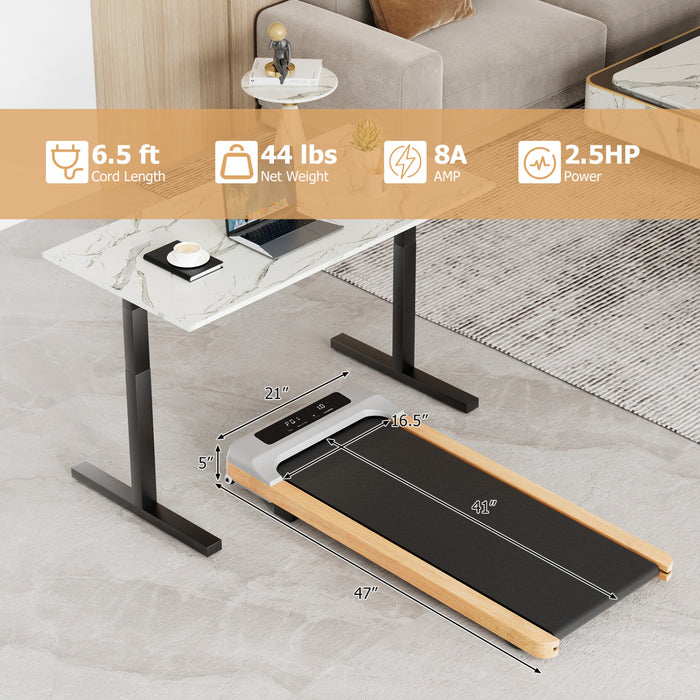 Tapis De Marche Sous Le Tapis Roulant Du Bureau Avec Telecommande Pour Affichage Led A Domicile / Bureau