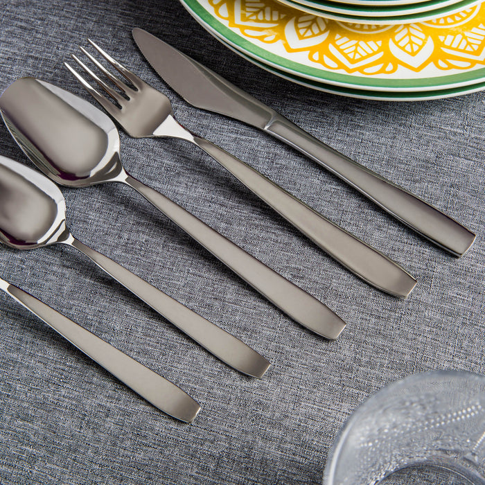 Ensemble De Couverts En Acier Inoxydable Italien Arimi Bianca, 20 Pieces - Service Pour 4