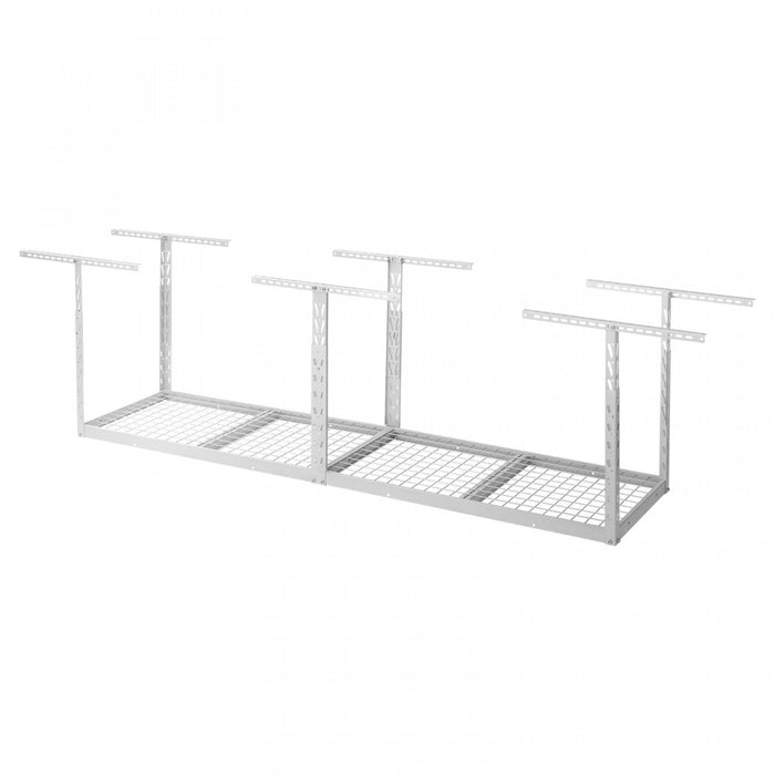 Tablette de rangement suspendue GearloftMC blanc martelé de Gladiator - 2 pi x 8 pi