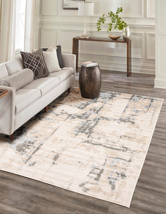 Carpette Celeste ivoire - 8 pi 0 po x 10 pi 0 po   
