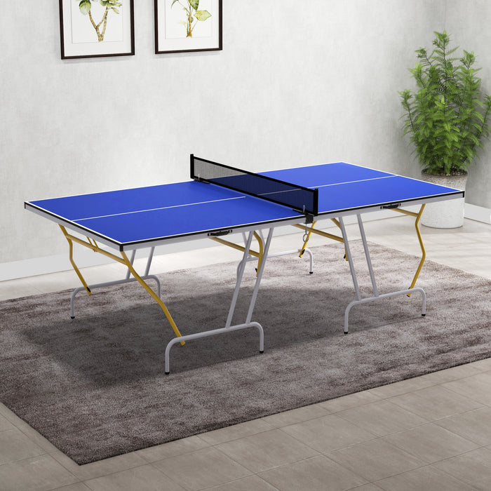 Soozier Table De Ping-pong Pleine Grandeur, Table De Ping-pong Pliante