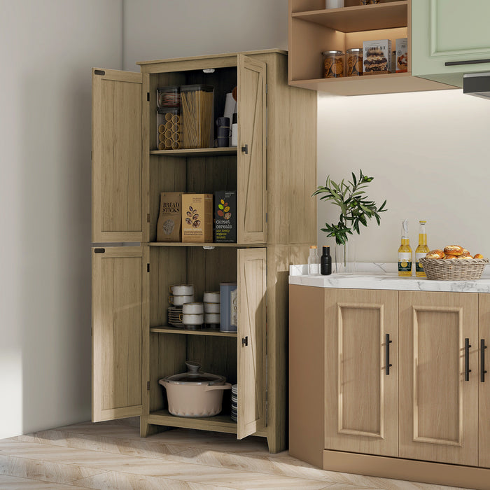 HOMCOM Meuble de rangement pour garde-manger de cuisine