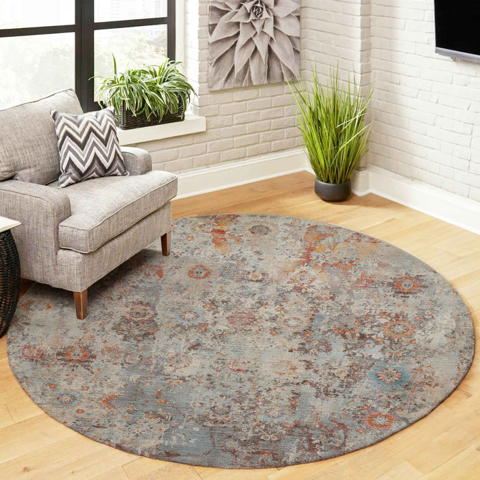 Tapis Traditionnel Camellia 5'0\" x en Multi
