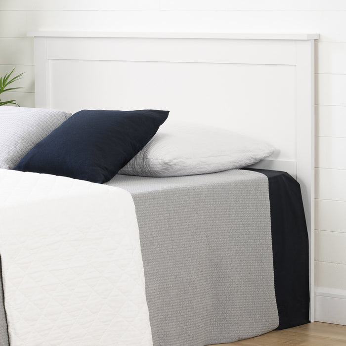 Vito Tete De Lit - Blanc Solide