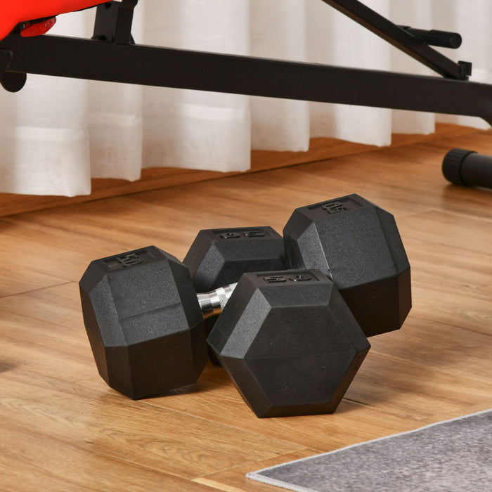 Soozier Halteres 50 lb/lot de 2 pour exercices cardio a domicile