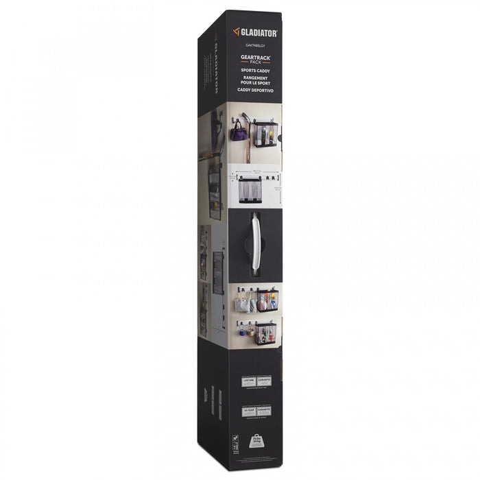 Trousse GearTrackMD pour articles de sport de Gladiator - gris clair