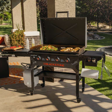Plancha en fer forge Blackstone 36 avec capot - 2310CA