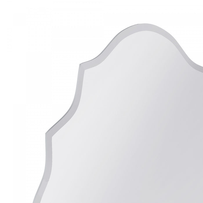 Chisel Miroir Orne Sans Cadre de 22 Pouces Chrome