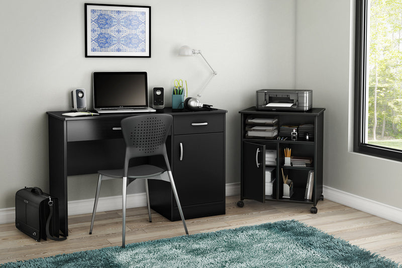 Axess Rangement A Imprimante - Noir Solide