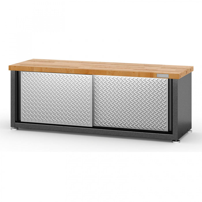 Banc de rangement pour chaussures de Gladiator - granite martelé