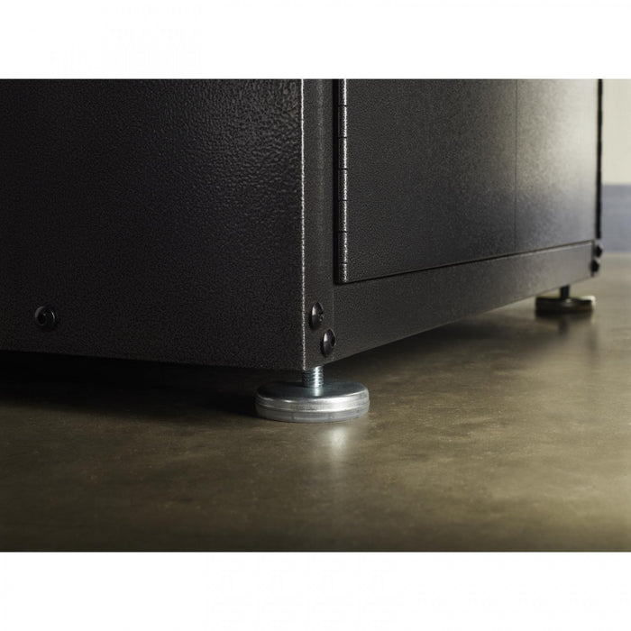 Armoire modulaire GearBox à portes pleine grandeur de Gladiator - granite martelé