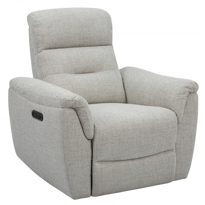 Fauteuil inclinable electrique Kellan de 36 po rembourre - Beige
