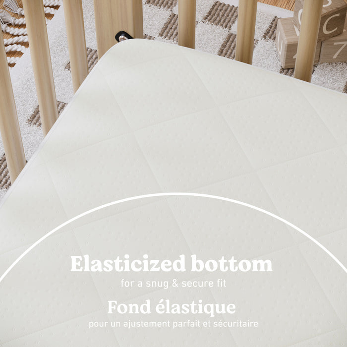 Graco Protege-matelas impermeable haut de gamme pour lit de bebe et de tout-petit - 1 paquet