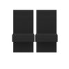 Milano Floating Nightstand Extension Panel Set of 2 | Panneau d'extension et table de nuit Milano