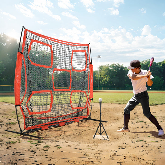 Soozier Filet De Baseball, Filet D'entrainement Avec Sac De Transport