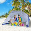 Outsunny Parasol Bleu