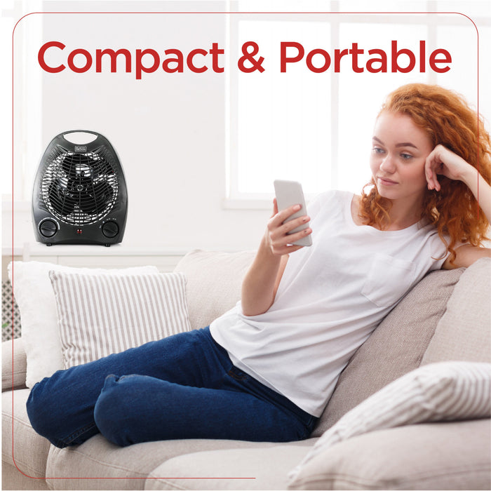 Radiateur portatif Black+Decker de 10 po