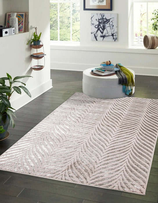 Carpette Roman grise - 5 pi 0 po x 8 pi 0 po
