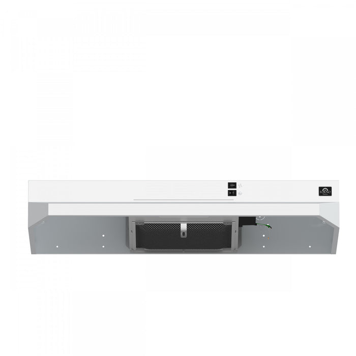 Hotte de cuisiniere sous armoire Cappa de 30 po, blanc,- FRHUC5200-30