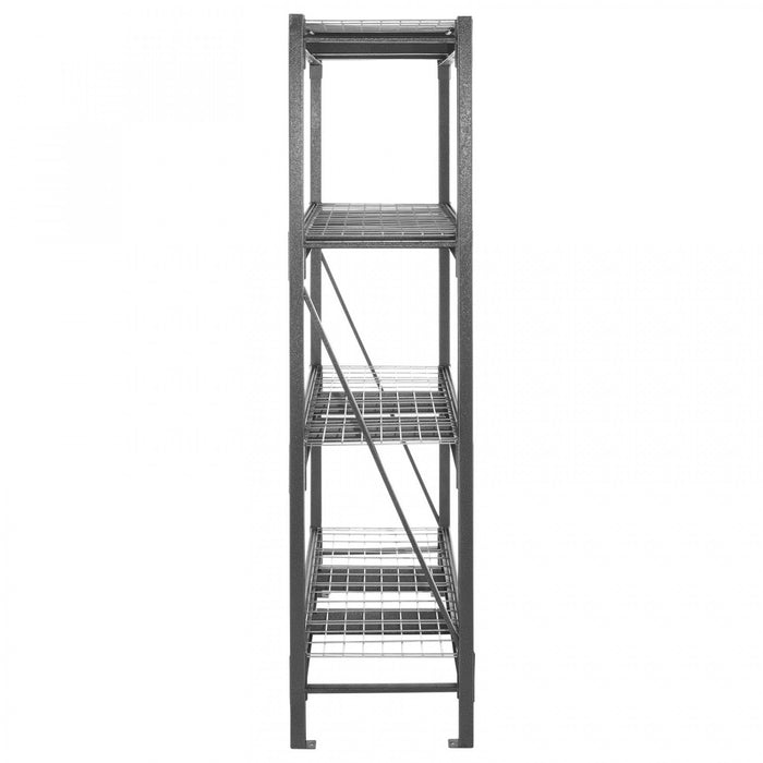 Étagère soudée de 60 po de Gladiator - granite martelé