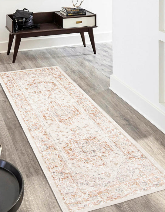 Carpette longue Bijara cuivre - 2 pi 8 po x 8 pi 2 po 