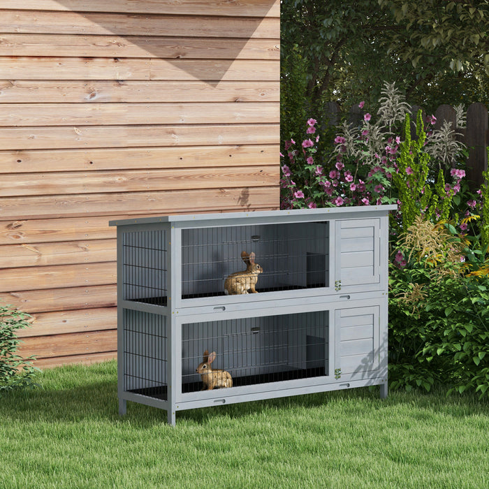 Lapin Hutch Lapin Maison Coop En Bois Run