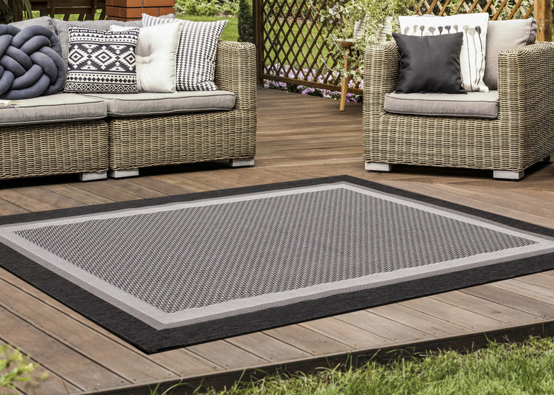 Carpette Jackson à tissage à plat - 5 pi 3 po x 7 pi 7 po