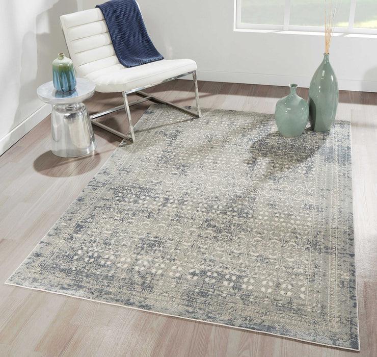Tapis Traditionnel Mabel 7'9\" x 9'10\" en Vert