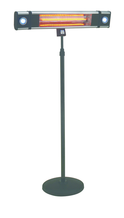 Radiateur de terrasse électrique à DEL et à infrarouge Energ+ - HEA-218CSLR