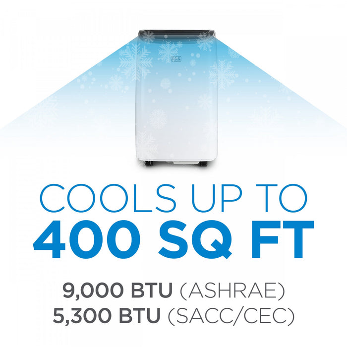 Climatiseur portatif Black+Decker de 8 000 BTU - BPACT08WT