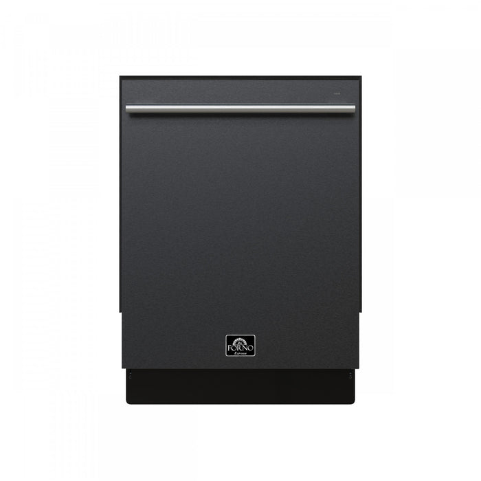 Lave-vaisselle encastrable Romano de 24 po, noir, commandes sur le dessus, 52 dBA – FDWBI8035-24BLK