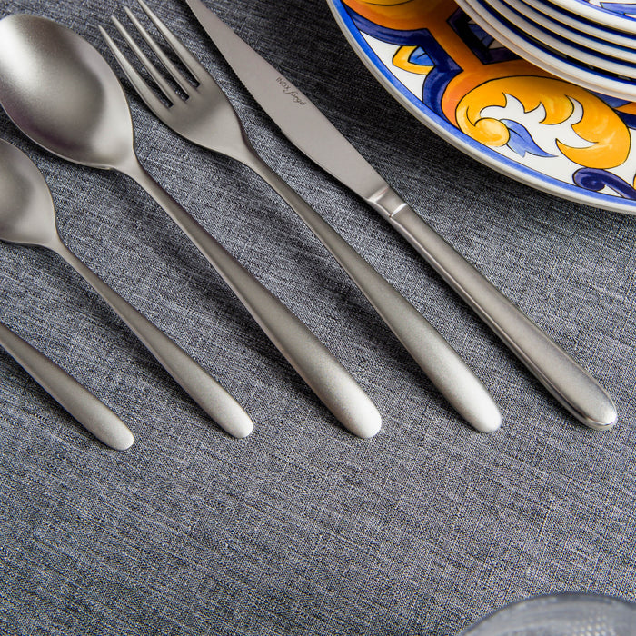Ensemble De Couverts Italiens En Acier Inoxydable Arimi Giulia Frozen, 20 Pieces - Service Pour 4
