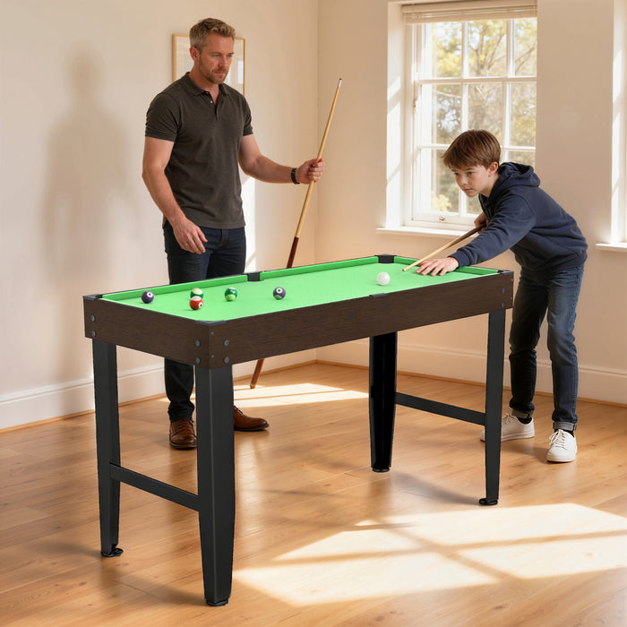 Soozier Mini Table de Billard 55\", Ensemble de Billard tout age, Vert