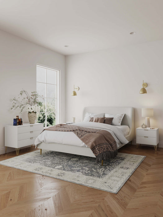 Ensemble moderne Dumbo de 2 pieces, commode blanche