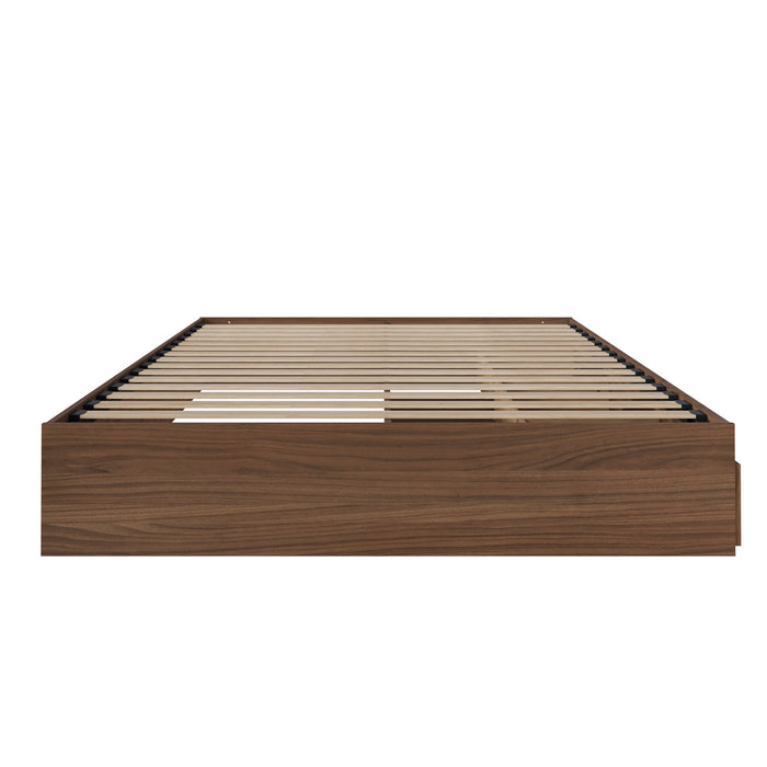Walnut King Bed