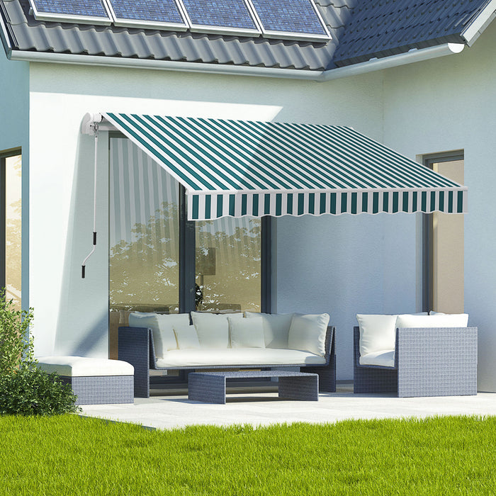Outsunny 13' X 8' Store Retractable Manuel Pour L'exterieur