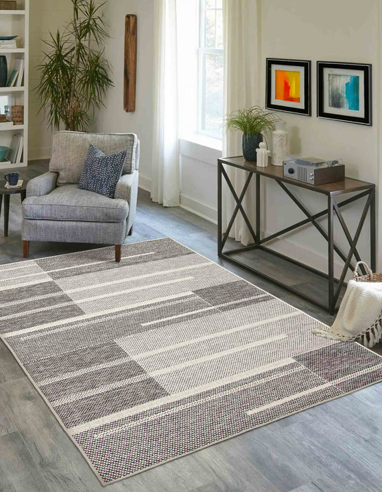 Carpette Atlas ivoire - 5 pi 0 po x 8 pi 0 po