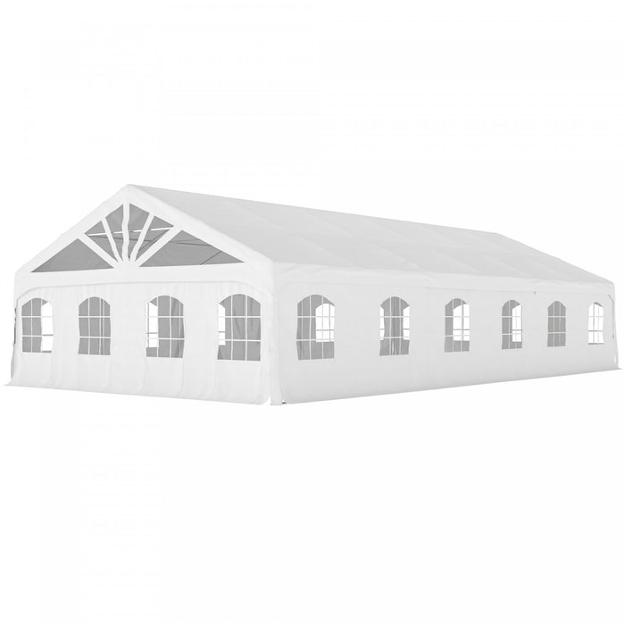 Outsunny Tente de fete robuste 20' x 40' avec 2 portes et 20 fenetres